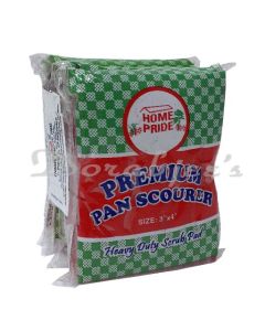 HOME PRIDE PREMIUM PAN SCOURER 3X4 3 PLUS 1 PACK