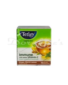 TATA GINGER MINT & LEMON GREEN TEA BAG 10S