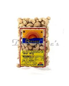 RAVEE SALTED CASHEW NUTS 250G