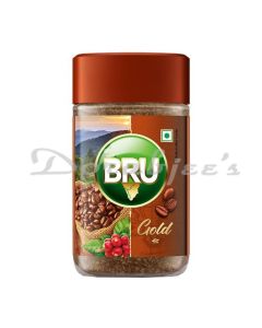 BRU GOLD FREEZE DRIED INSTANT COFFEE J 55 G