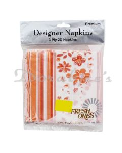 FRESH ONES 3PLY DESIGNER NAPKINS