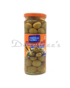 AMERICAN GARDEN GREEN OLIVE WHOLE 260G