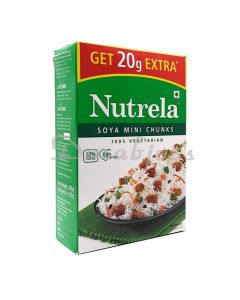 NUTRELA SOY MINI CHUNKS     200 G