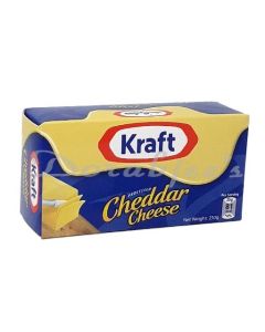 KRAFT CHEDDAR CHEESE    250G