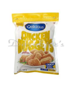 DELICIOUS FROZEN CHICKEN NUGGETS 500G