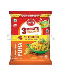 MTR INSTANTKHATA METHA POHA 60G