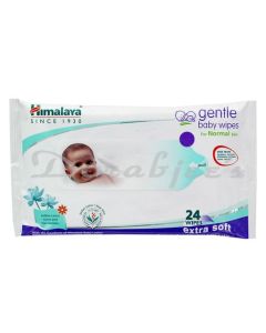 HIMALAYA GENTLE BABY WIPES 24S