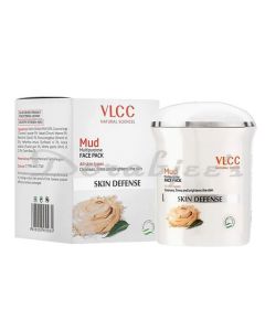 VLCC SKIN DEFENSE MUD FACE PACK SKIN BRIGHTENING REJUVENATING AND PURIFYING MASK 70 G