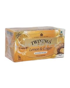 TWININGS LEMON AND   GINGER INFUSION 25S