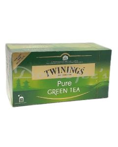 TWININGS GREEN TEA BAGS 25S 50G