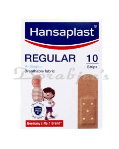 HANSAPLAST REGULAR MEDICATED DRESSING 10S