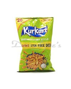 KURKURE SNACKS GREEN CHUTNEY RAJASTHANI 150G