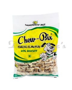 NAUGHTY PET CHEWBIX CHEESE FLAVOR DOG BISCUIT 800G