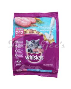 WHISKAS KITTEN FOOD OCEAN FISH 450G