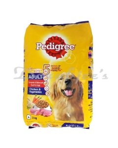 PEDIGREE DOG FOOD CHICKEN & VEG    3 KG