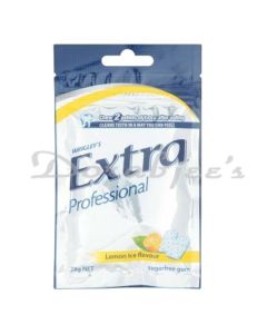 WRIGLEYS EXTRA PROFESSIONAL LEMON GUM 28G