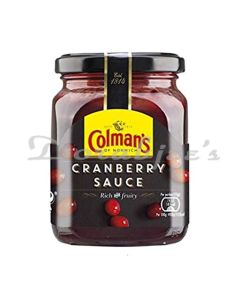 COLMANS CRANBERRY SAUCE BOTTLE 165G