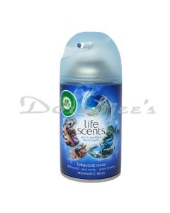 AIRWICK AIR FRESHENER FRESHMATIC REFILL TURQUOISE