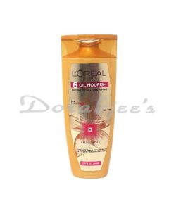 LOREAL 6 OIL NOURISH SHAMPOO DRY & DULL HAIR 175ML