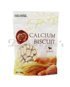 DOGAHOLIC CALCIUM DOG BISCUIT 180 G