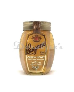 LANGNESE 100PERCENT PURE ACACIA HONEY WITH HONEYCOMBE 500G