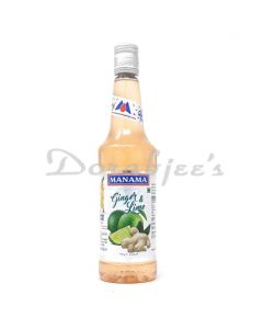 MANAMA GINGER & LIME CORDIAL 700ML