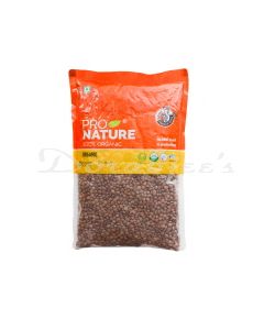 PRONATURE ORGANIC  MASOOR BLACK WHOLE 500