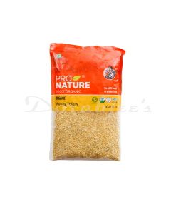 PRONATURE ORGANIC  MOONG YELLOW 500G