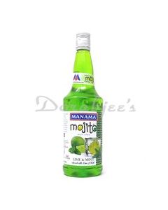 MANAMA MOJITO LIME & MINT SYRUP 1L