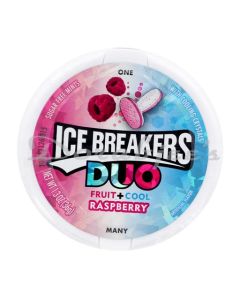 ICE BREAKERS SUGAR FREE DUO RASPBERRY 36G