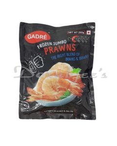 GADRE MARINE FROZEN JUMBO PRAWNS PEELED AND DEVEINED 250G