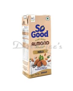 SO GOOD ALMOND FRESH VANILLA DRINK 200ML