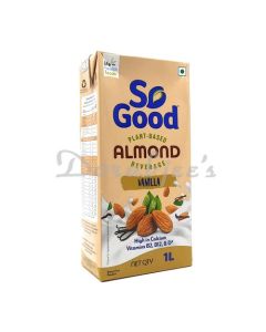 LIFE HEALTH FOODS ALMOND MILK FRESH VANILLA 1000M