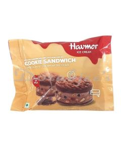 HAVMOR COOKIE CHOC SANDWICH ICE CREAM 125ML