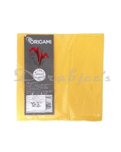 ORIGAMI COLORED NAPKINS NPN20P 2PY 32C*32C