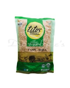 TITOS ORGANIC TUR DAL 500G