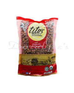 TITOS ORGA WHOLE CHANA 500G