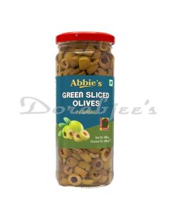 ABBIES OLIVE GREEN SLICED 450G