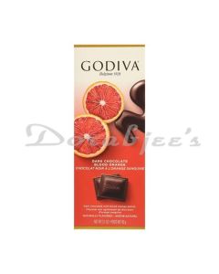 GODIVA DARK CHOCOLATE BLOOD ORANGE CHOCOLATE 90 G