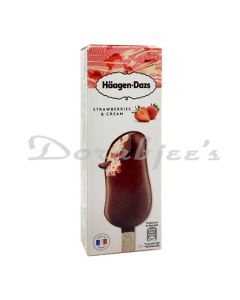 HAAGEN DAZS ICE CREAM STRAWBERRY & CREAM 80ML