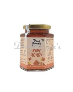 TRUE ELEMENTS  RAW HONEY 350G