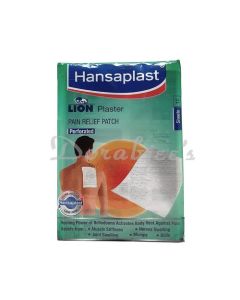 HANSAPLAST PAIN RELIEF PLASTER PERFORATED PAD 10S