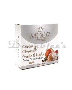 MOOZ CR CHEESE GARLIC & HERB 150G