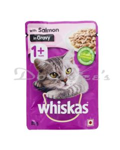 WHISKAS SALMON 85G