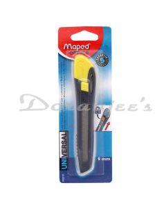 MAPED UNIVERSAL PLASTIC BODY 9MM CUTTER 092310