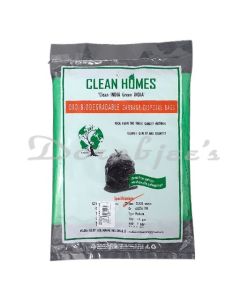 CLEAN HOME BIO DEGRADABLE  SCENTED GARBAGE BAG 25X30