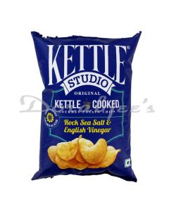 KETTLE CHIPS SEA SALT VINEGAR 125G