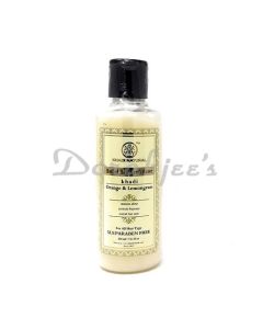 KHADI NATURAL CONDITIONER ORAN LEMON GRASS  1635 215ML