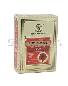 KHADI NATURAL ROSE AROMATIC ESSENTIAL OIL 15ML  KN1239