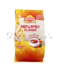 MISSION TORTILLA HOT & SPICY 170G